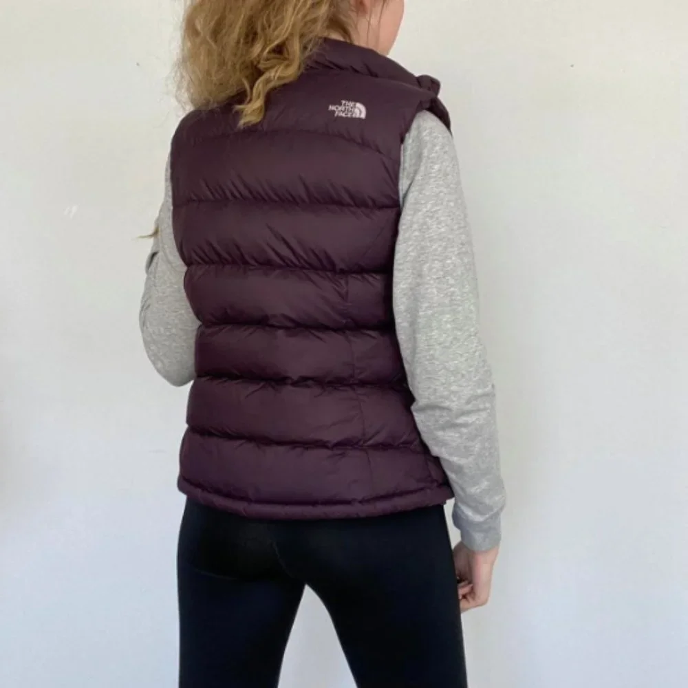 Vintage The North Face 700 Down Puffer Vest Purple Women's Size S - Picture 10 of 10